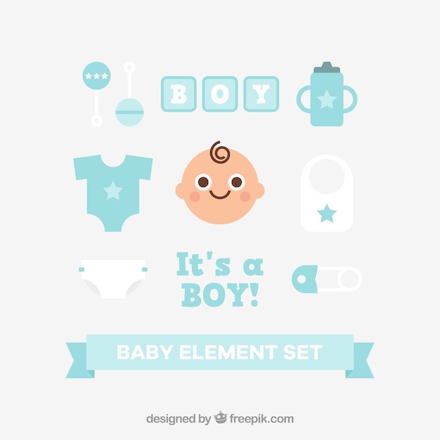 Baby-elemente-sammlung