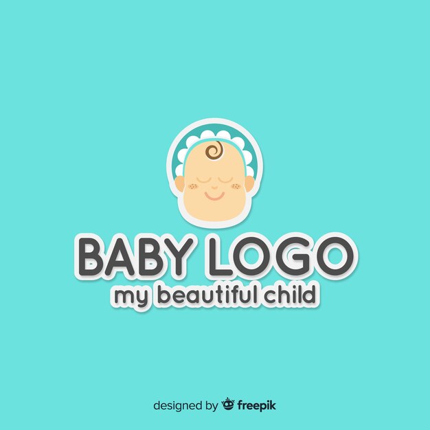 Baby-Logo-Vorlage