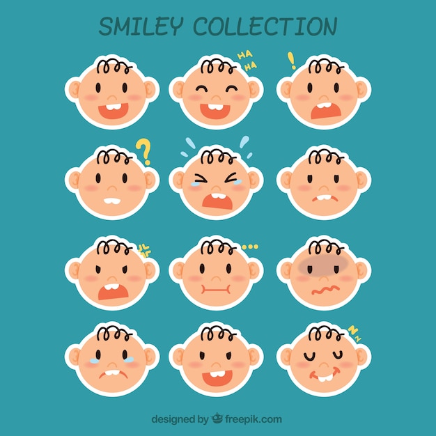 Baby-smiley-label kollektion