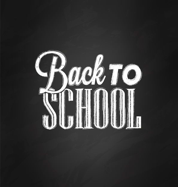 Kostenloser Vektor back to school hintergrund-design