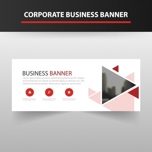 Kostenloser Vektor banner template-design