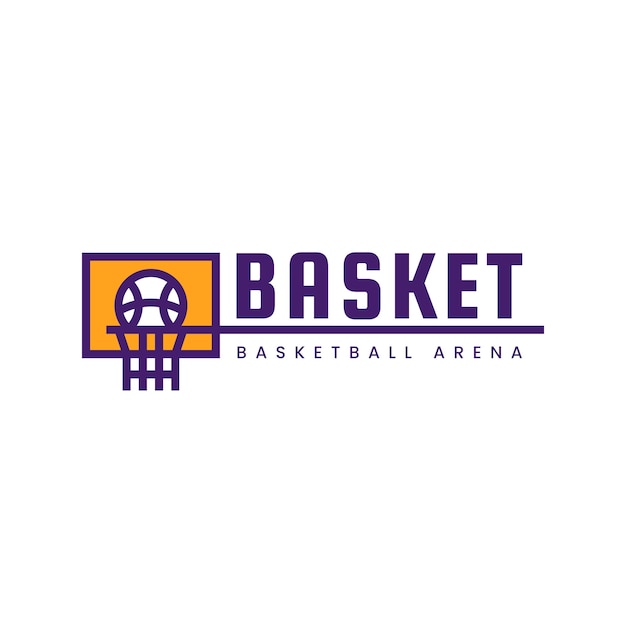 Basketball-Logo-Vorlage