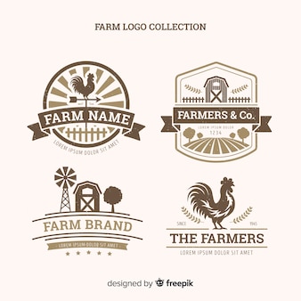 Bauernhof logo collectio