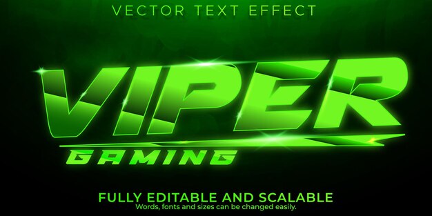 Bearbeitbarer Texteffekt-Gamer, 3D-Esport und Stream-Schriftstil