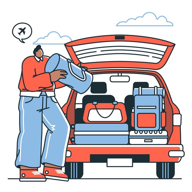 Bereit für die Konzeptillustration