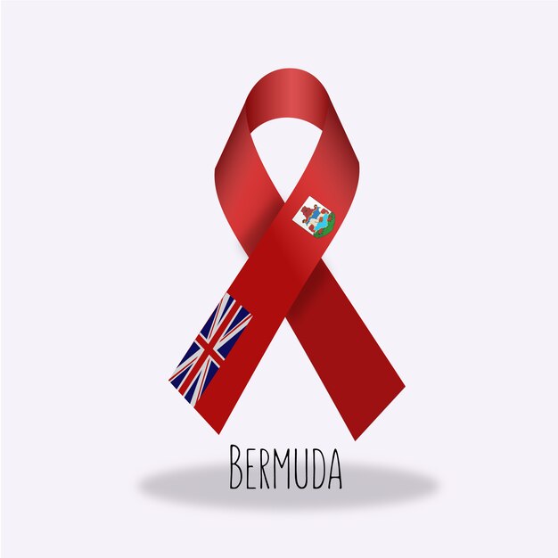 Bermuda-Flaggenband-Design