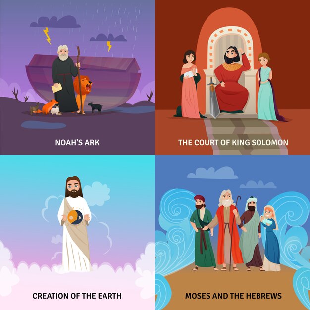 Bible Story Zusammensetzung Set