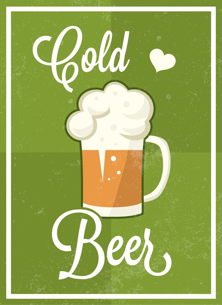 Bier poster design