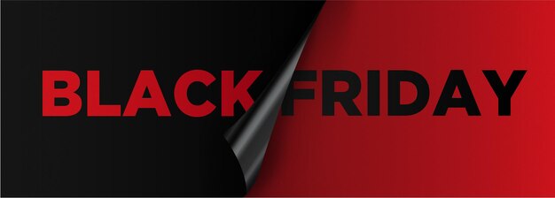 Black Friday Super Sale mit Sticker-Effekt-Hintergrund