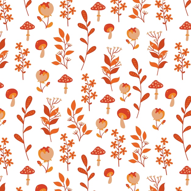 Blätter Muster Hintergrund