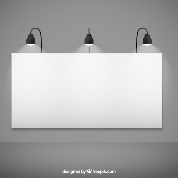 Blank Billboard Mockup