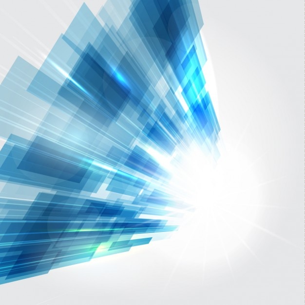 Kostenlose Vektor blau digitalen hintergrund