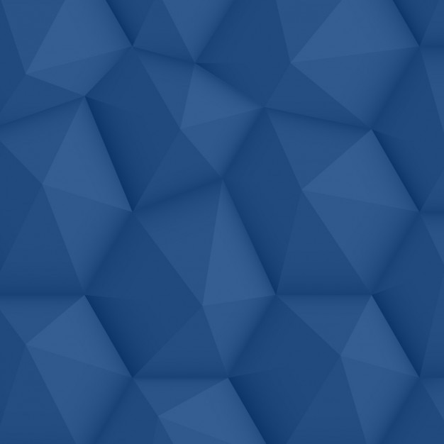 Kostenloser Vektor blau polygonal abstrakten hintergrund