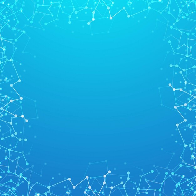 Blaue Technologie Hintergrund
