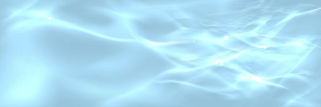 Blaue Wasserwelle, Lichtoberflächen-Overlay-Hintergrund, klares 3D-Meeresoberflächenmuster mit Reflexionseffekt-Hintergrund, türkisfarbene, entsättigte Textur, sonnige Aqua-Wellenbewegung mit glänzender Lichtbrechung