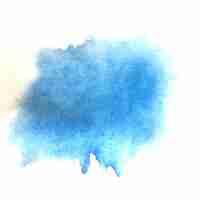 Kostenloser Vektor blauer aquarell-hintergrund