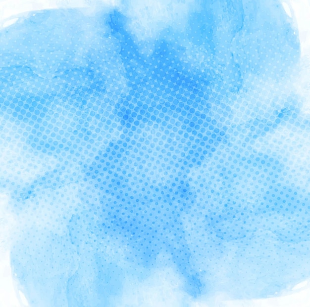 Blauer aquarell-hintergrund