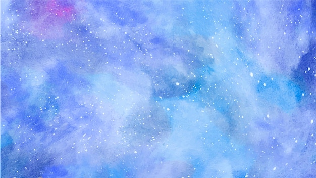 Blauer Aquarell-Hintergrund