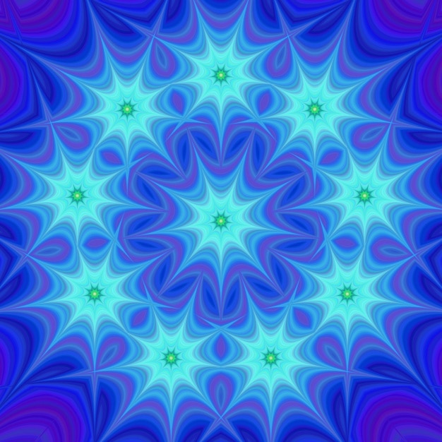 Kostenloser Vektor blauer fractal hintergrund