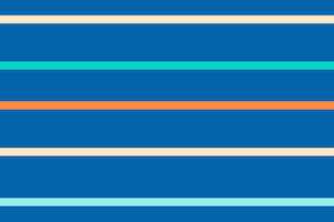 Kostenloser Vektor blauer gestreifter hintergrund, buntes muster, niedlicher designvektor