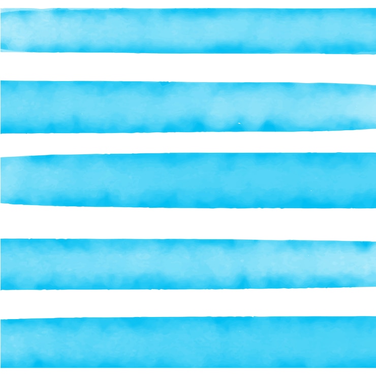 Kostenlose Vektor blauer gestreifter hintergrund des aquarells
