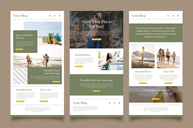 Blogger-E-Mail-Vorlage