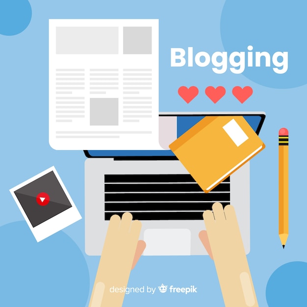 Blogging-konzept