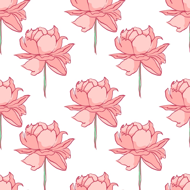 Blumenmuster Design