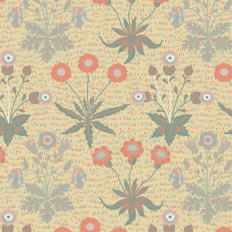 Kostenlose Vektor blumenmuster