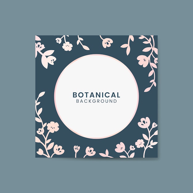 Botanische blumenillustration