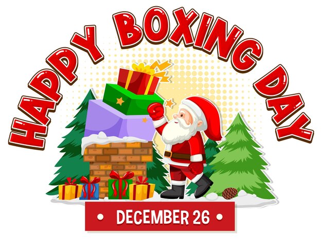 Boxing day banner-design