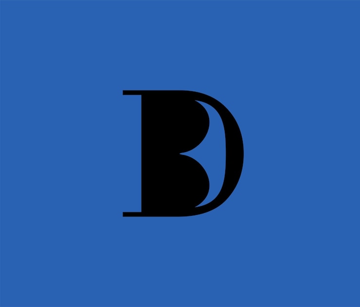 Kostenlose Vektor branding identity unternehmensvektorlogo bd-design