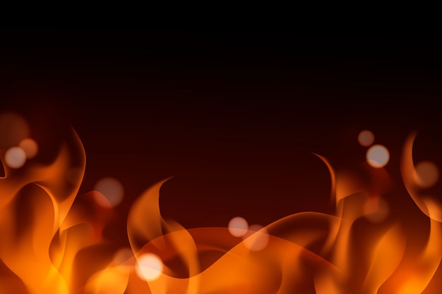 Brennende Flamme Hintergrund