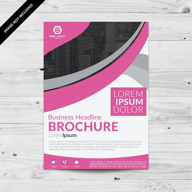 Broschüre template-design