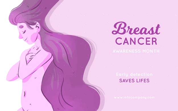 Brustkrebs-bewusstseinsmonatsbanner