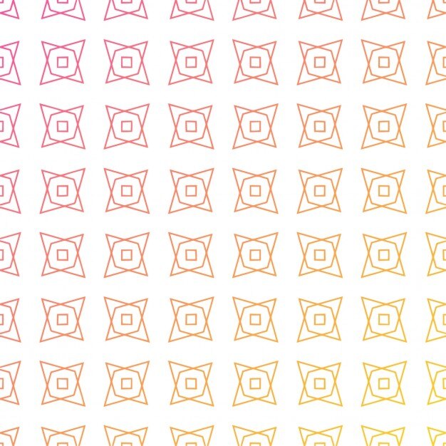 Bunte geometrische Formen Muster Hintergrund Abstrakte Muster