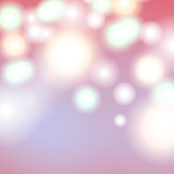Kostenlose Vektor bunter bokeh-hintergrund