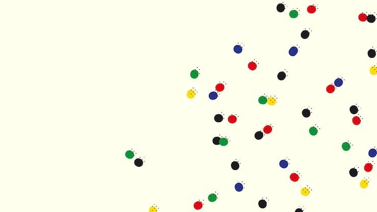 Kostenlose Vektor bunter coronavirus-hintergrundvektor