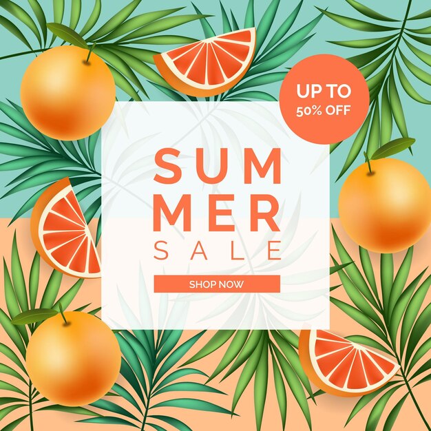 Buntes Sommerangebot
