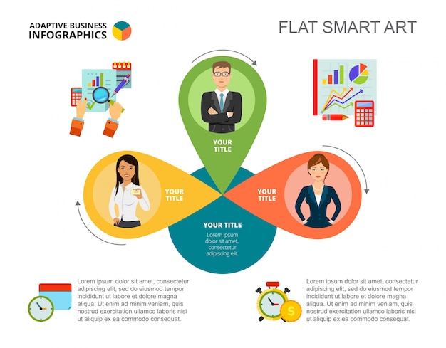 Business analyse konzept folie vorlage