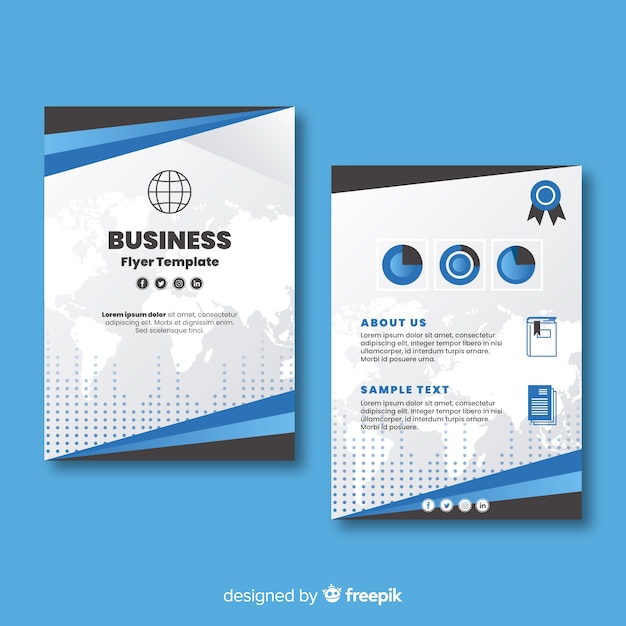 Business-flyer-vorlage