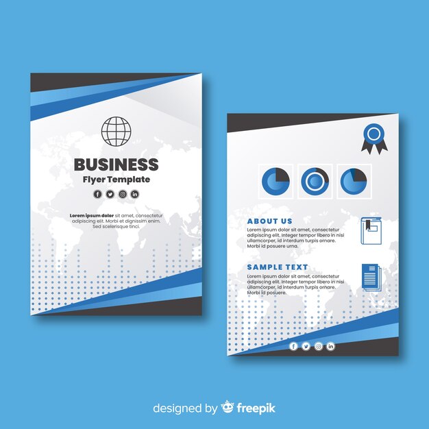 Business-Flyer-Vorlage