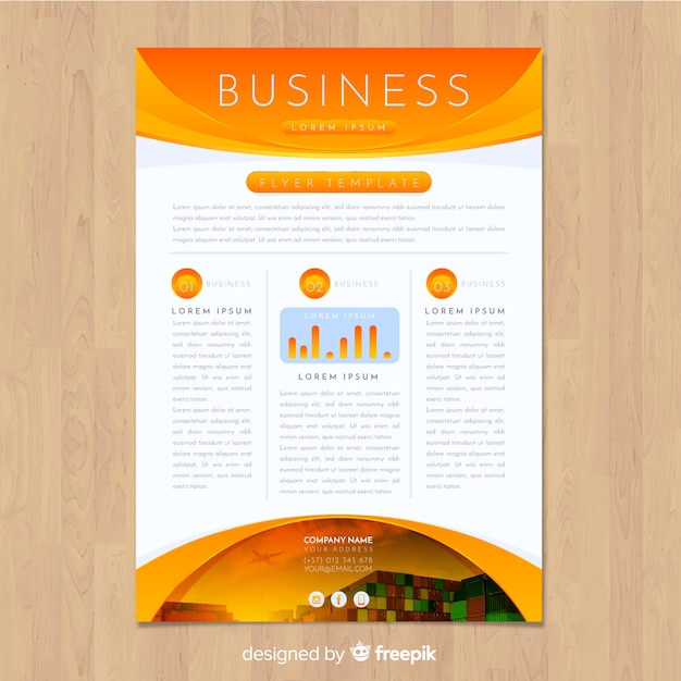 Business-flyer-vorlage