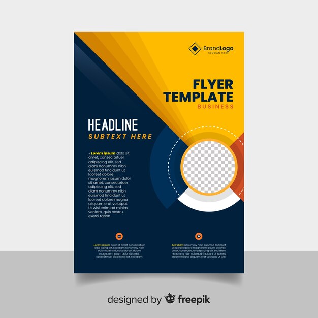 Business-Flyer-Vorlage