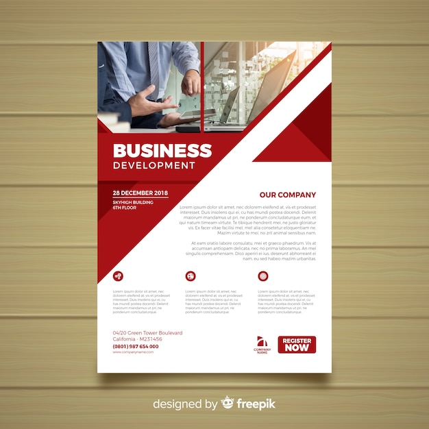 Business-flyer-vorlage