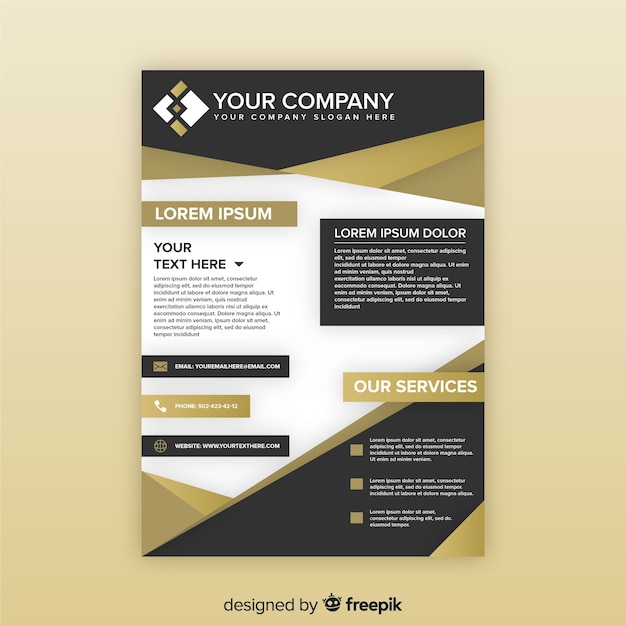 Business-flyer-vorlage