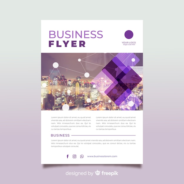 Business-flyer-vorlage