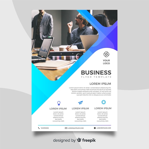 Business-flyer-vorlage