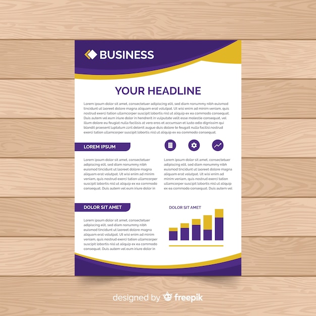 Business-flyer-vorlage