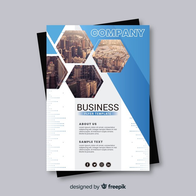 Business-Flyer-Vorlage